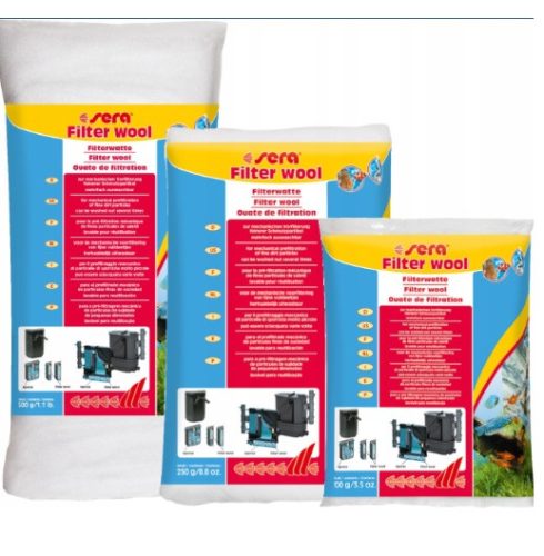 Sera Filtervatta 250g