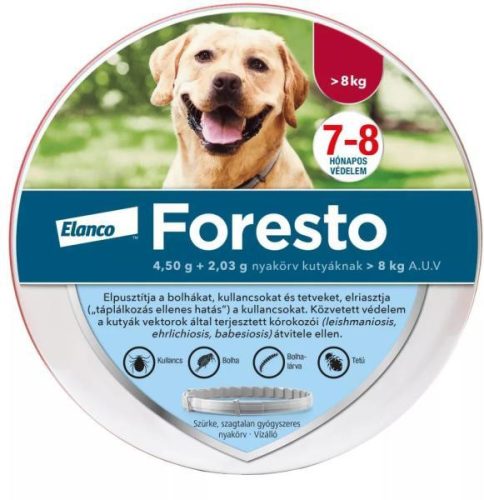Foresto bolhanyakörv 70cm