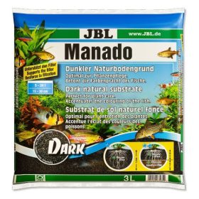 JBL Manado Dark 3l Táptalaj édesvizi akváriumokhoz
