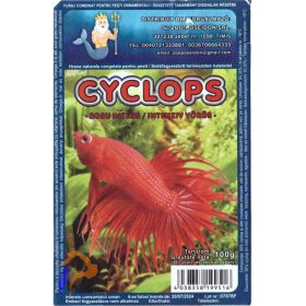 Zoo King fagyasztott vörös cyclops bliszteres 100g