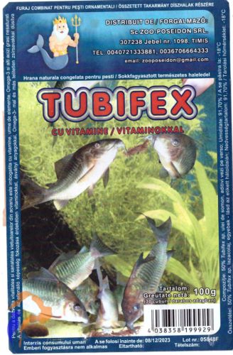 Zoo King fagyasztott tubifex bliszteres 100g