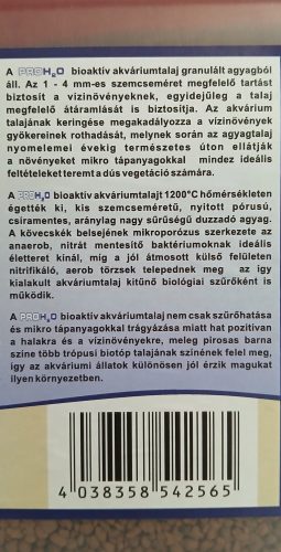Pro H2O nagy tömörségű tőzeg granulátum 3L 0,5-5mm