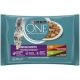 Purina ONE DIFFICULT APPETITE Csirkével és pulykával nedves macskaeledel 4x85g
