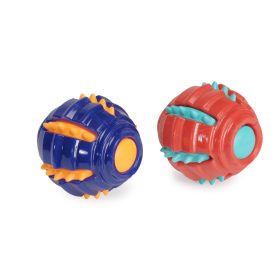   Camon AD0480 Kétszínű TPR labda tüskékkel és sípoló hanggal