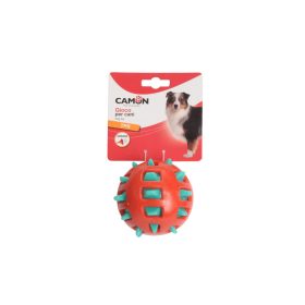   Camon AD0482 Kétszínű, kerek TPR labda tüskékkel és sípoló hanggal
