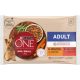 Purina ONE MINI Adult Csirkével és marhával nedvestáp 4x85 g