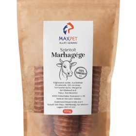  MaxPet prémium jutalomfalat kutyáknak - szárított marhagége 100g