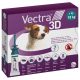 Vectra 3D rácsepegtető oldat 4-10kg közötti kutyáknak 3db